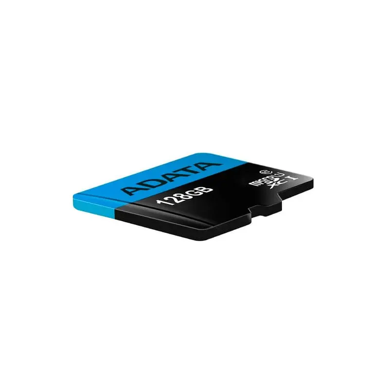 کارت حافظه میکرو اس‌دی ا‎ی‌دیتا مدل SDXC UHS-I V10 R100W25 با ظرفیت 128 گیگابایت